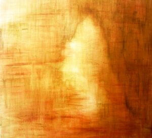 Erd-Pigmente auf Leinwand